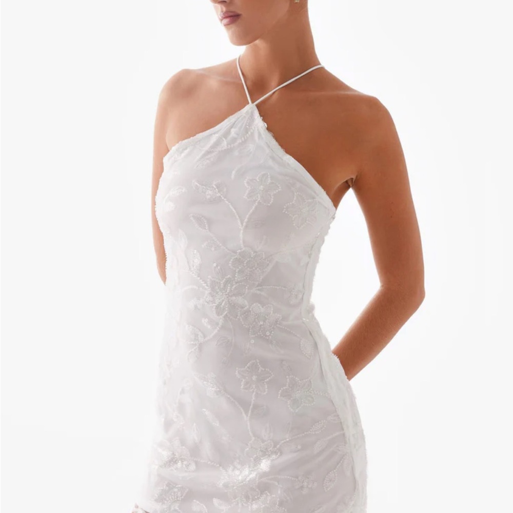 Peppermayo Rumi Beaded Mini Dress